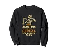 Müsli für Erwachsene zum Abendessen Wieder Sweatshirt