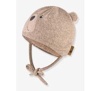 Mütze Bär mit Bindeband Sterntaler braun Gr. 48 cm