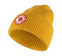 Mütze Fjäll Räven 1960 Logo Hat Strickmütze Merinowolle, mustard yellow OneSize mustard yellow