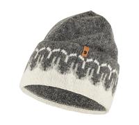 Mütze Fjäll Räven Övik Path Knit Beanie Strickmütze, chalk white-grey OS chalk white-grey