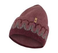 Mütze Fjäll Räven Övik Path Knit Beanie Strickmütze, dark garnet-mesa purple OS dark garnet-mesa purple