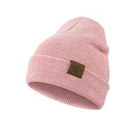 Mütze Kinder Jungen, Warme Weiche Wintermützen für Mädchen Kleinkind Baby, Doppellagige Strickmütze Weihnachtsgeschenke für Kinder (Rosa)