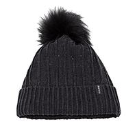 Mütze mit Strass und Fell-Imitat-Bommel Herbst/Winter 2022