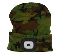 Mütze Strend Pro Albacore, Camouflage L, 4x SMD LED, USB-Ladefunktion
