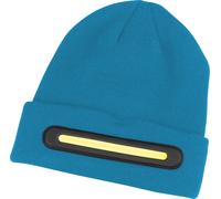Mütze Strend Pro Beanie, 40x LED, blau, Acrylfasern, 750 mAh Akku
