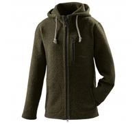 Mufflon - Bob - Wolljacke, Gr. XXL, schwarz/oliv (Forrest)