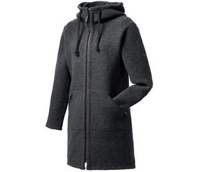 Mufflon Damen Walk-Mantel Carla Schurwolle W300 Anthrazit M(40/42)