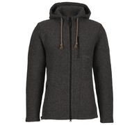 Mufflon - Halva - Wolljacke, Gr. L, schwarz (Granite)