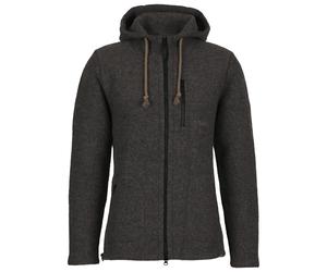 Mufflon - Halva - Wolljacke, Gr. L, schwarz (Granite)