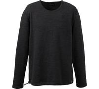 Mufflon Herren Viktor Wollpullover Schwarz M