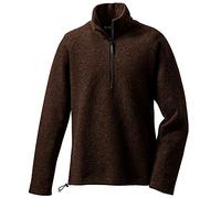 Mufflon Herren Wollpullover Mu- Jonas W100 Troyer braun - M