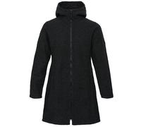 Mufflon Jana Damen Merino Mantel mit Kapuze anthrazit Größe XL Farbgruppe grau grau Damen 100% Wolle