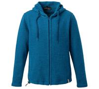 Mufflon - Kian - Merinohoodie, Gr. M, blau (Sea)