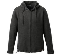 Mufflon - Kian - Merinohoodie, Gr. M, schwarz (Anthracite)