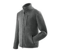 Mufflon Klaas Herren Merino Wolljacke fels Größe M Farbgruppe grau grau Herren 100% Wolle