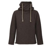 Mufflon Lucca Herren Merino Pullover Hoodie brown Größe XL Farbgruppe braun braun Herren 100% Wolle