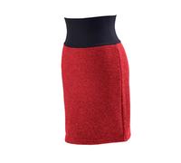 Mufflon Ria Damen Merino Wollrock vulkan Größe M Farbgruppe rot rot Damen 100% Wolle