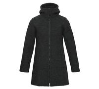 Mufflon Damen Wollmantel Rika,Farbe: Anthrazit, Größe: M