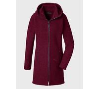 Mufflon Rika Damen Wollmantel Wintermantel Schurwolle berry Größe M Farbgruppe lila lila Damen 100% Wolle