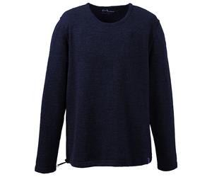 Mufflon - Viktor - Wollpullover, Gr. S, blau (Marine)
