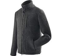 Mufflon Mu- Klaas Wolljacke W100 mit Stehkragen Herren, anthrazit, Größe: XXL