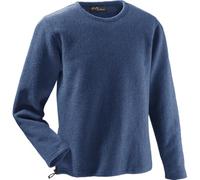 Mufflon - Leon - Merinopullover, Gr. S, blau (Atlantic)