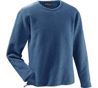 Mu- Leon W100 Wollpullover Herren, atlantic blau, Größe: M