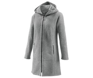 Mufflon - Women's Jana - Mantel, Gr. L, grau (Fog)