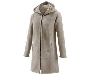 Mufflon - Women's Jana - Mantel, Gr. L, grau (Stone)