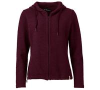 Mufflon - Women's Kalea - Merinohoodie, Gr. M, rot (Berry)