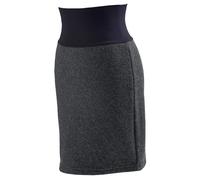 Mufflon Damen-Wollrock Ria Merino 100% Wolle Anthrazit Größe L