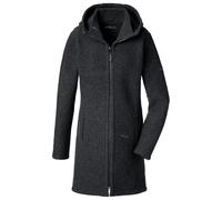 Mufflon - Women's Rika - Mantel, Gr. L, schwarz (Anthracite)