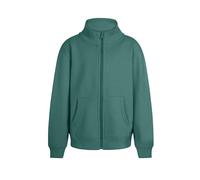Mukua Unisex Kinder Sz270k-Cooper Kids Sudadera Niño Cremallera Color Teal Talla 9/11 Sweatshirt ohne Kapuze, 9-11 Jahre