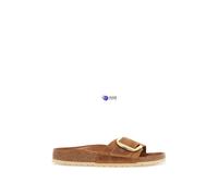 Mule Birkenstock Madrid Big Buckle Etroite Braun