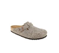 Mules Birkenstock Boston Normal aus Filz in Braun