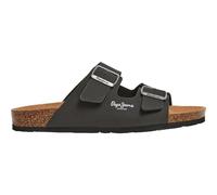 Mules Pepe Jeans Bio M Double Velour Schwarz