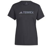 adidas Women's Terrex Multi Climacool Logo Tech T-Shirt, White, M