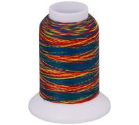 Baby Lock Bauschgarn blau-rot-gelb-grün, 1000m (0,91 € pro 100 m)