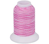 Multicolor Bauschgarn, 1000m (mehrfarbig rosa/weiss)