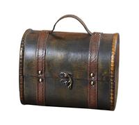 Multifirtional Schmuck Aufbewahrungsbox Holz Halskette Box Schmuckkoffer Eleganter Beutelverpackung Für Ringe Einzigartig