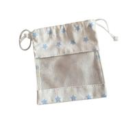 Multifunktionaler Kordelbeutel Kosmetische Beutel Klarer Make Up Stern Muster Aufbewahrungsbeutel Reisen Aufbewahrungskordellaufstern Sternmuster Kosmetisches Make Up