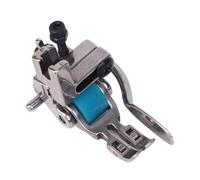 Multifunktionaler Rollenfuß für T5 Nähfuß mit Kantenführung 5 in 1 Einstellbare Nadelposition für Singleneedle Industrie Lockstitch Nähmaschinen Silber