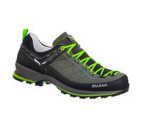 Multifunktionsschuhe Mountain Trainer 2 Leather (Herren) – Salewa smoked/fluo green UK 10 (EUR 44.5)