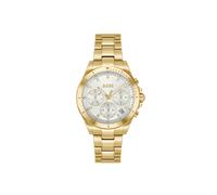 Multifunktionsuhr BOSS "ALLEY", goldfarben, silberfarben, Armbanduhren, Damen, Quarzuhr, Armbanduhr, Damenuhr, Edelstahlarmband, analog, Tag (76070060-0) goldfarben, silberfarben