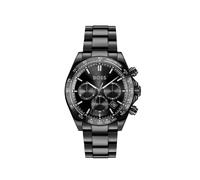 Multifunktionsuhr BOSS "HERO 2.0", schwarz, Armbanduhren, Herren, Quarzuhr, Armbanduhr, Herrenuhr, Edelstahlarmband, analog, Tag (14440217-0) schwarz