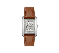 Multifunktionsuhr BOSS "PRINCIPLE DRESS MULTI", braun, Armbanduhren, Herren, Quarzuhr, Armbanduhr, Herrenuhr, Lederarmband, analog (33431562-0) braun