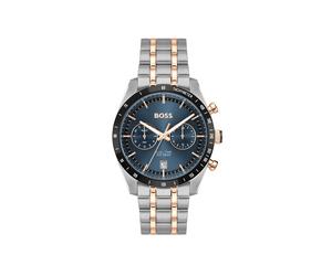 Multifunktionsuhr BOSS "TOURMASTER", transparent, Armbanduhren, Herren, Quarzuhr, Armbanduhr, Herrenuhr, Edelstahlarmband, analog, Tag (61703557-0) transparent