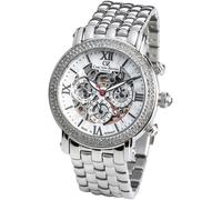 Multifunktionsuhr CARL VON ZEYTEN "Kniebis", silber (silberfarben), Armbanduhren, Damen, Armbanduhr, Damenuhr, Automatikuhr, Made in Germany, Datum (75945444-0) silberfarben