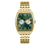 Multifunktionsuhr GUESS "GABRIEL", gold (goldfarben), Armbanduhren, Herren, Quarzuhr, Armbanduhr, Herrenuhr, Edelstahlarmband, Datum (79824520-0) goldfarben