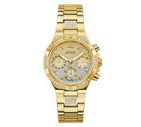 Guess Damenuhr Harlow GW0950L2 – Edelstahl, Gold